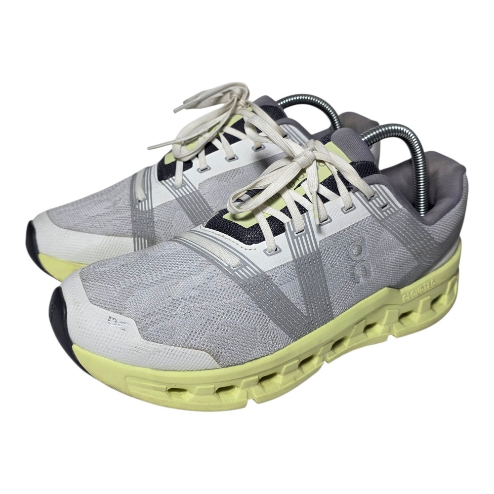 On Cloudgo Shoes‎ Womens Size 10 Frost Hay Running CloudTec Trainers SB2